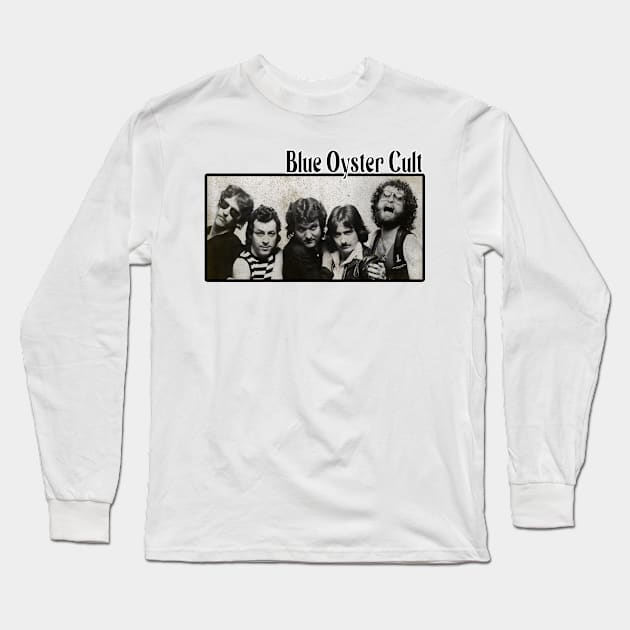 Blue Oyster Cult - Frame Vtg Long Sleeve T-Shirt by Pasar di Dunia